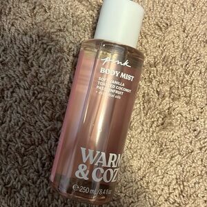 🥳New Victoria’s Secret PINK Warm Cozy Body Mist Spray Only🥳